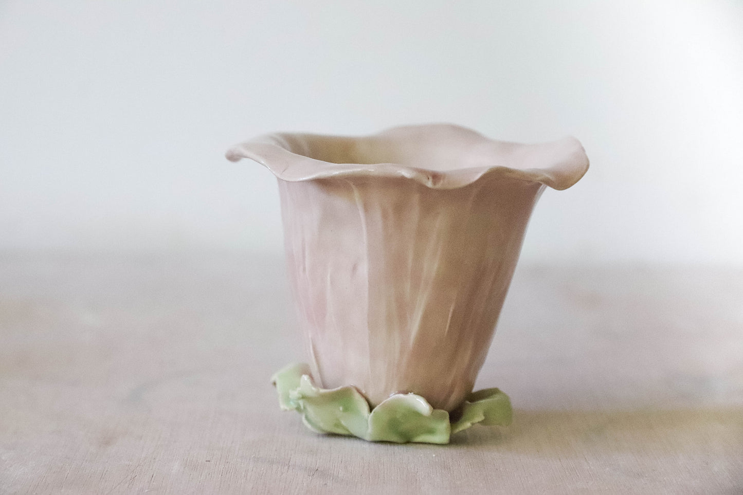 Flower Stoneware Cups