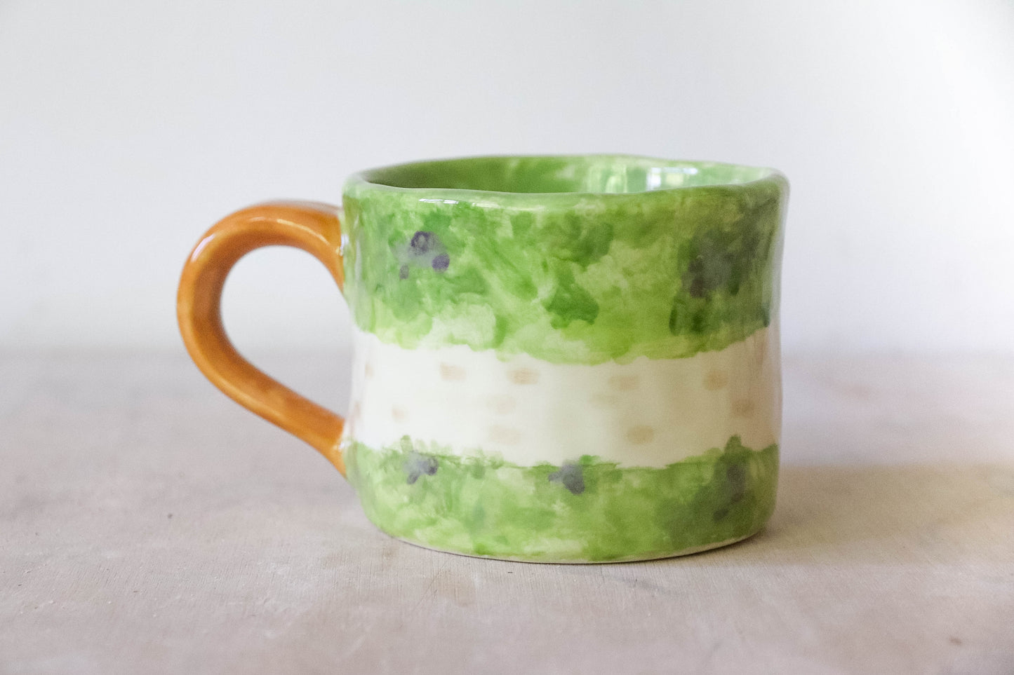 Hobbit Door Green Mug Large