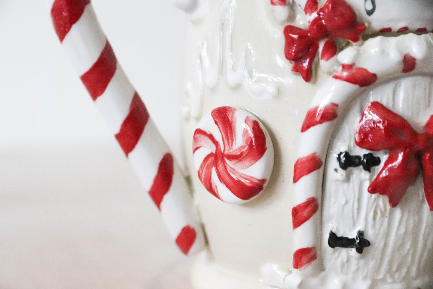 Candy Cane Factory Stoneware Mug