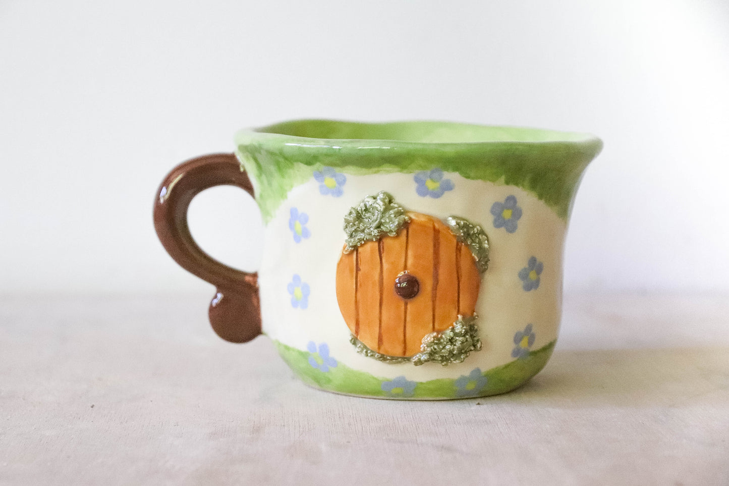 Hobbit House Forget Me Not Mug