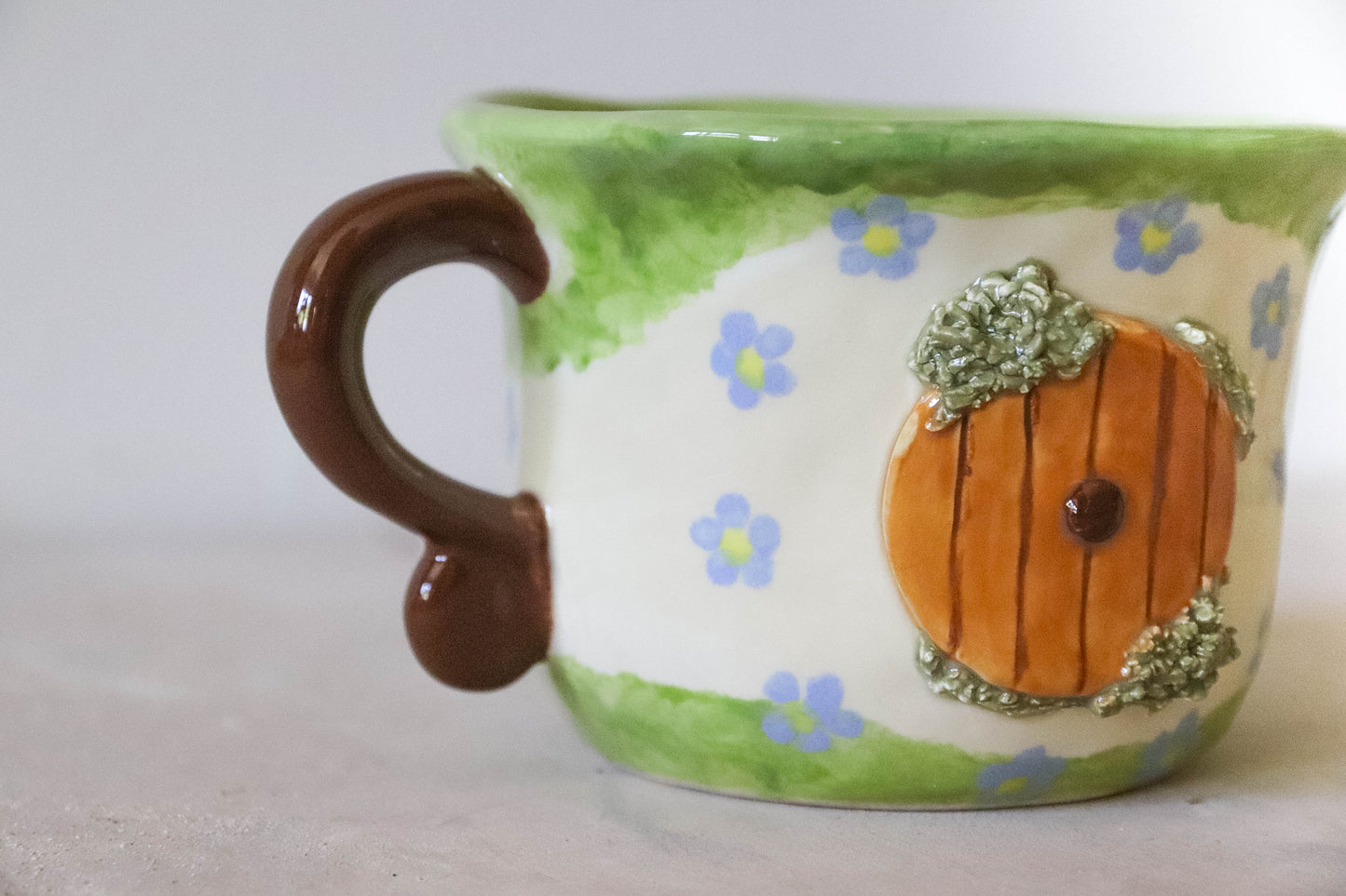 Hobbit House Forget Me Not Mug
