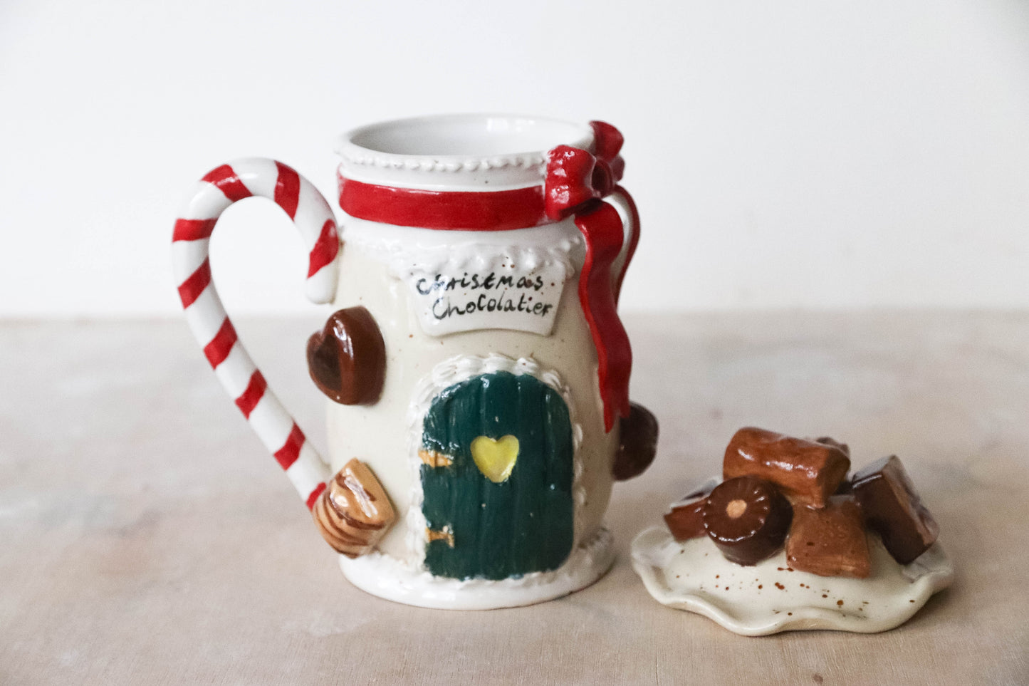 Christmas Chocolatier Stoneware Mug