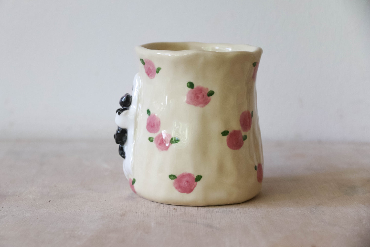 Ghost Cat Tulip Mug