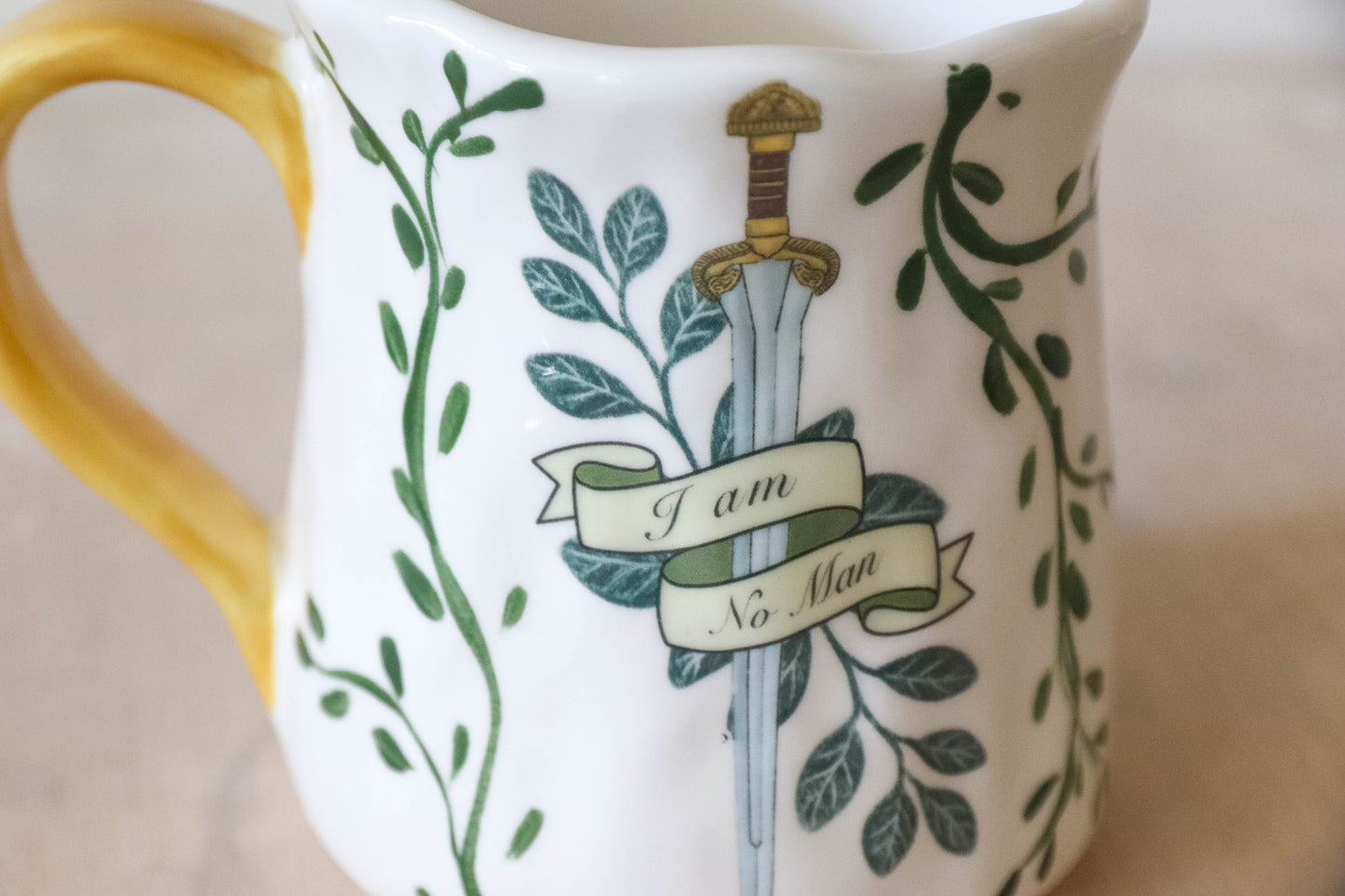 I am No Man Tulip Mug