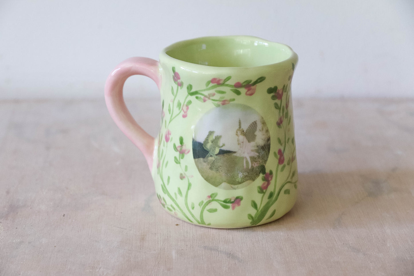 Green Fairy Tulip Mug