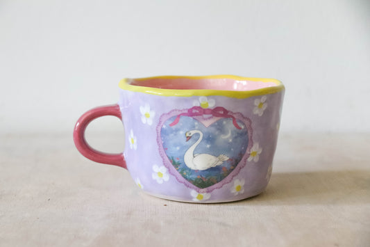 Swan Princess Short Mug