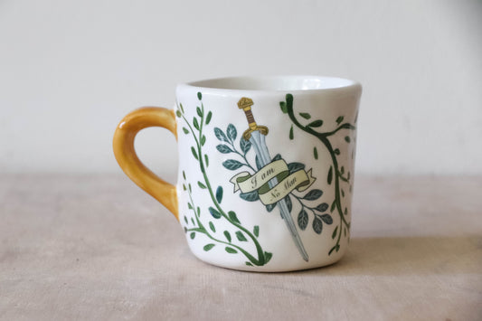 I Am No Man Small Mug