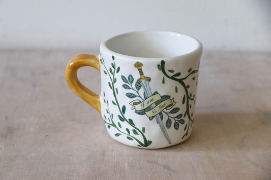 I Am No Man Small Mug