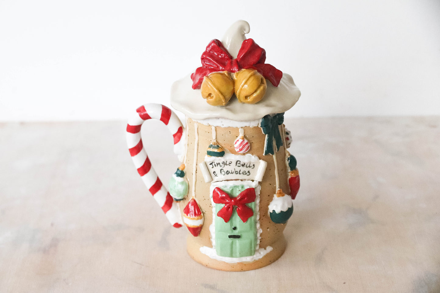 Jingle Bells & Baubles Stoneware Mug