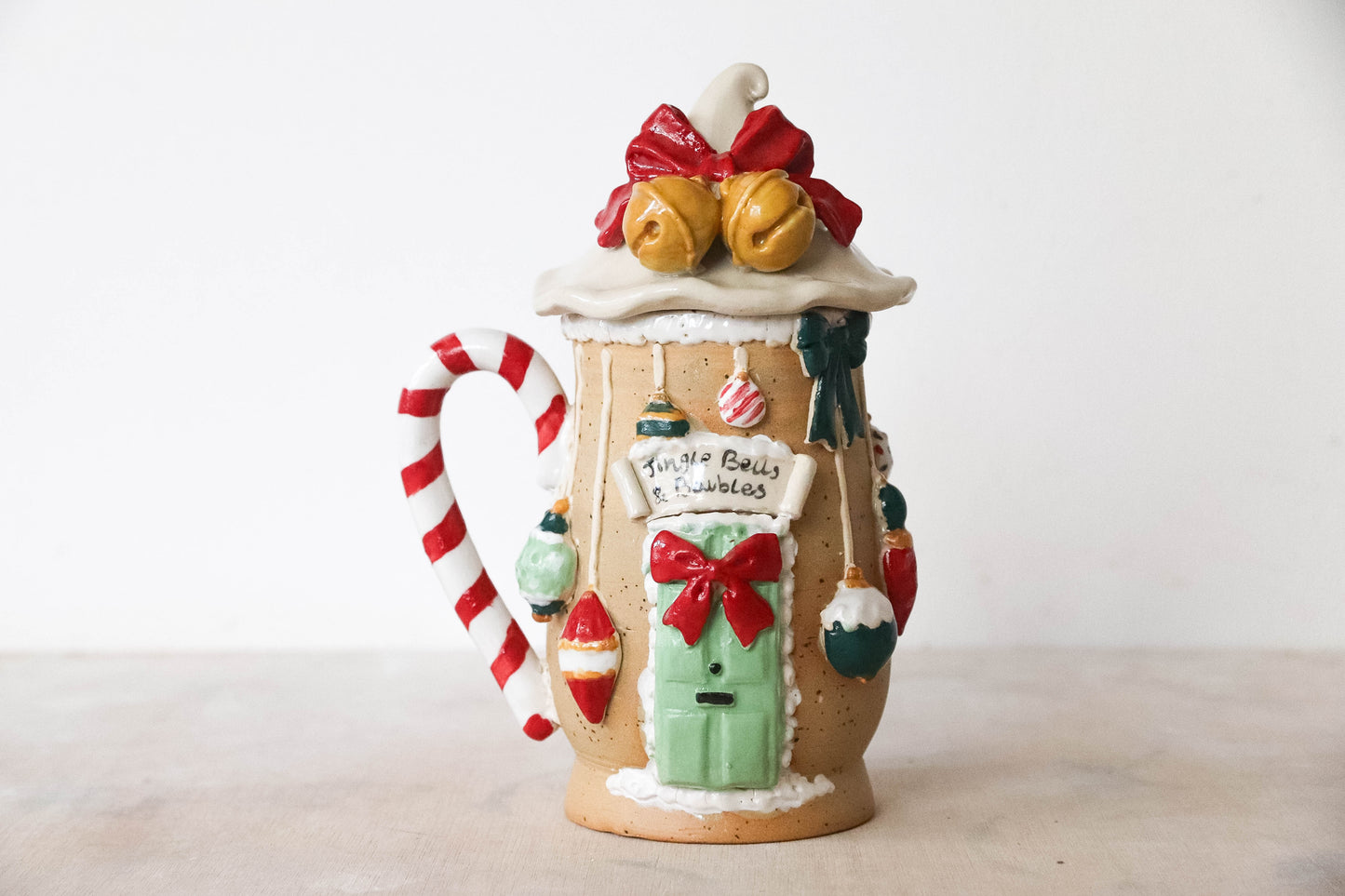 Jingle Bells & Baubles Stoneware Mug