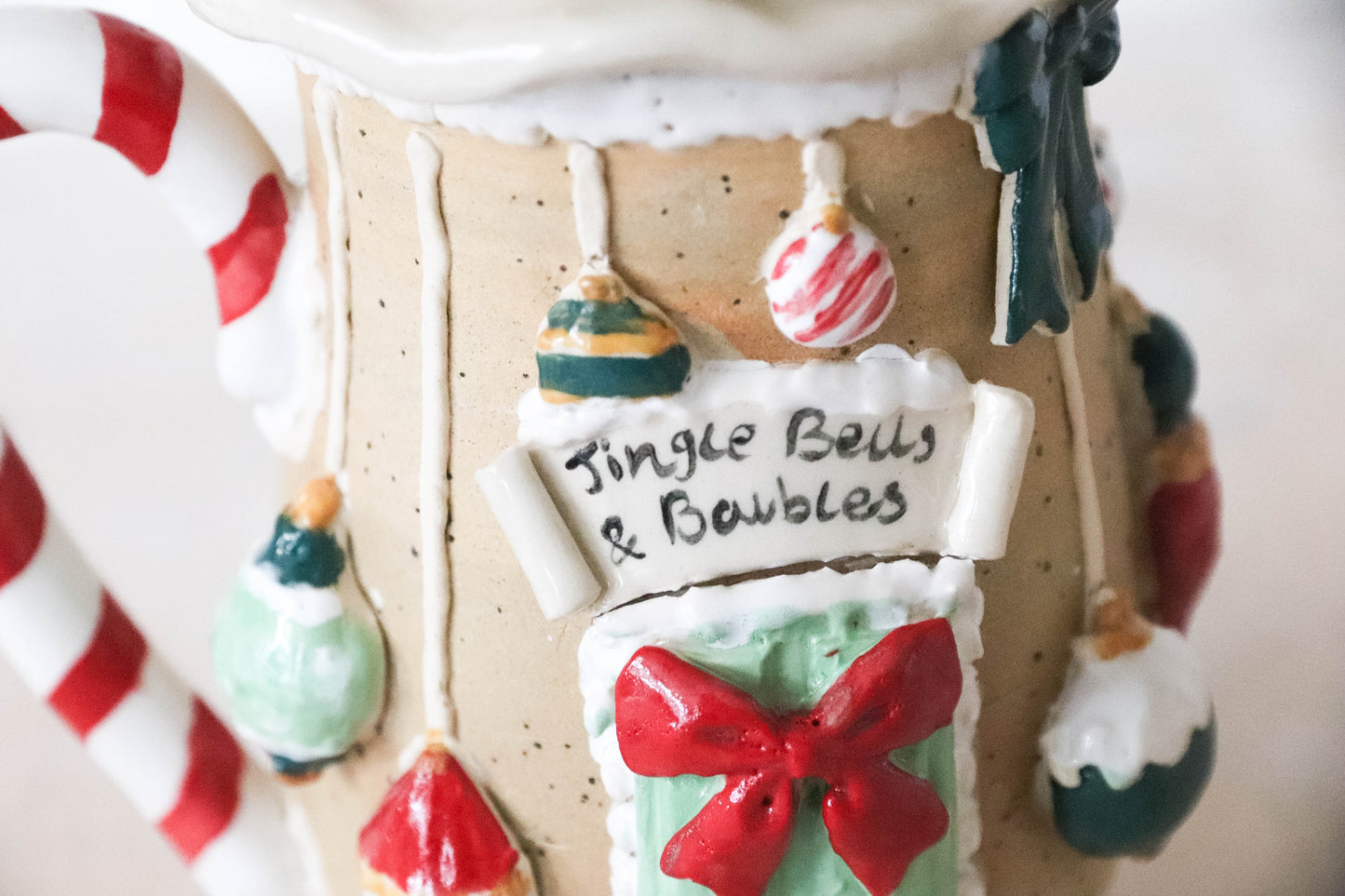 Jingle Bells & Baubles Stoneware Mug