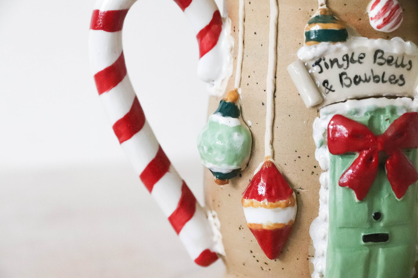 Jingle Bells & Baubles Stoneware Mug