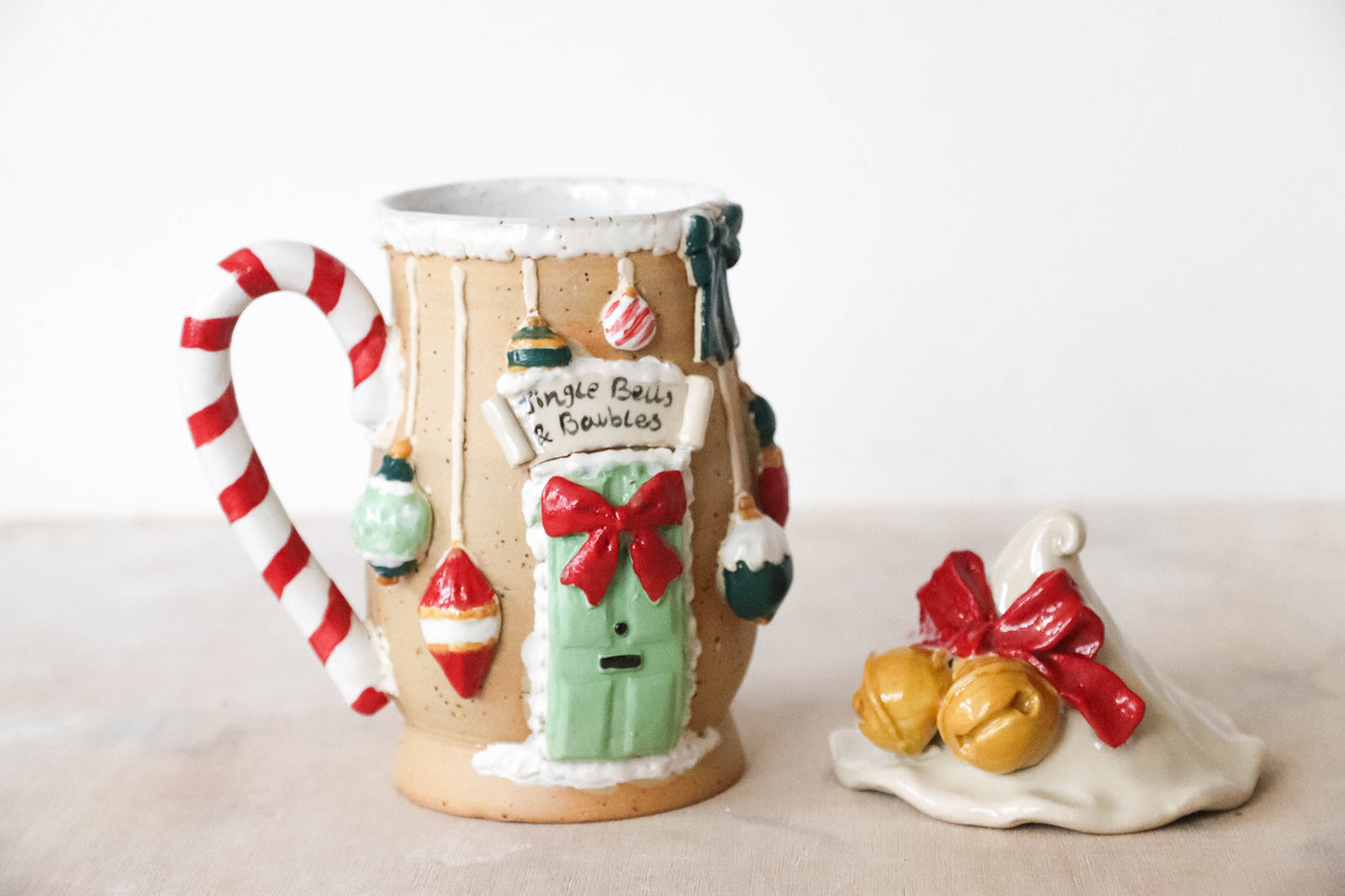 Jingle Bells & Baubles Stoneware Mug