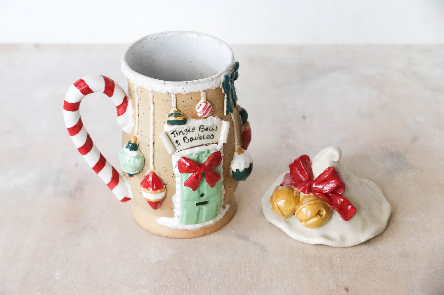 Jingle Bells & Baubles Stoneware Mug