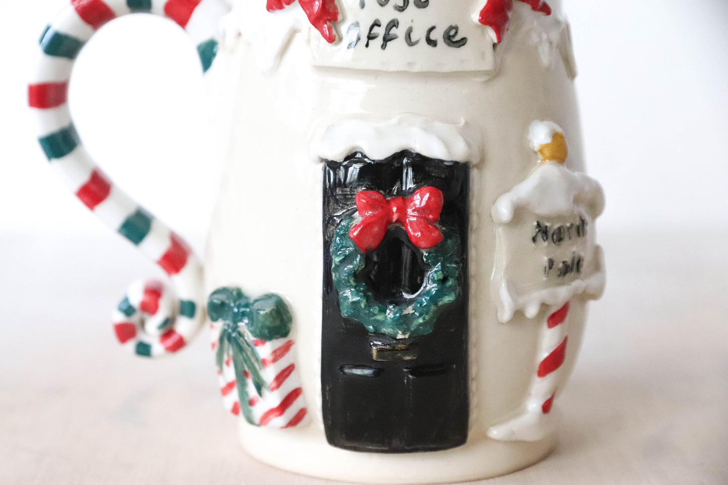 North Pole Post Office Stoneware Mug