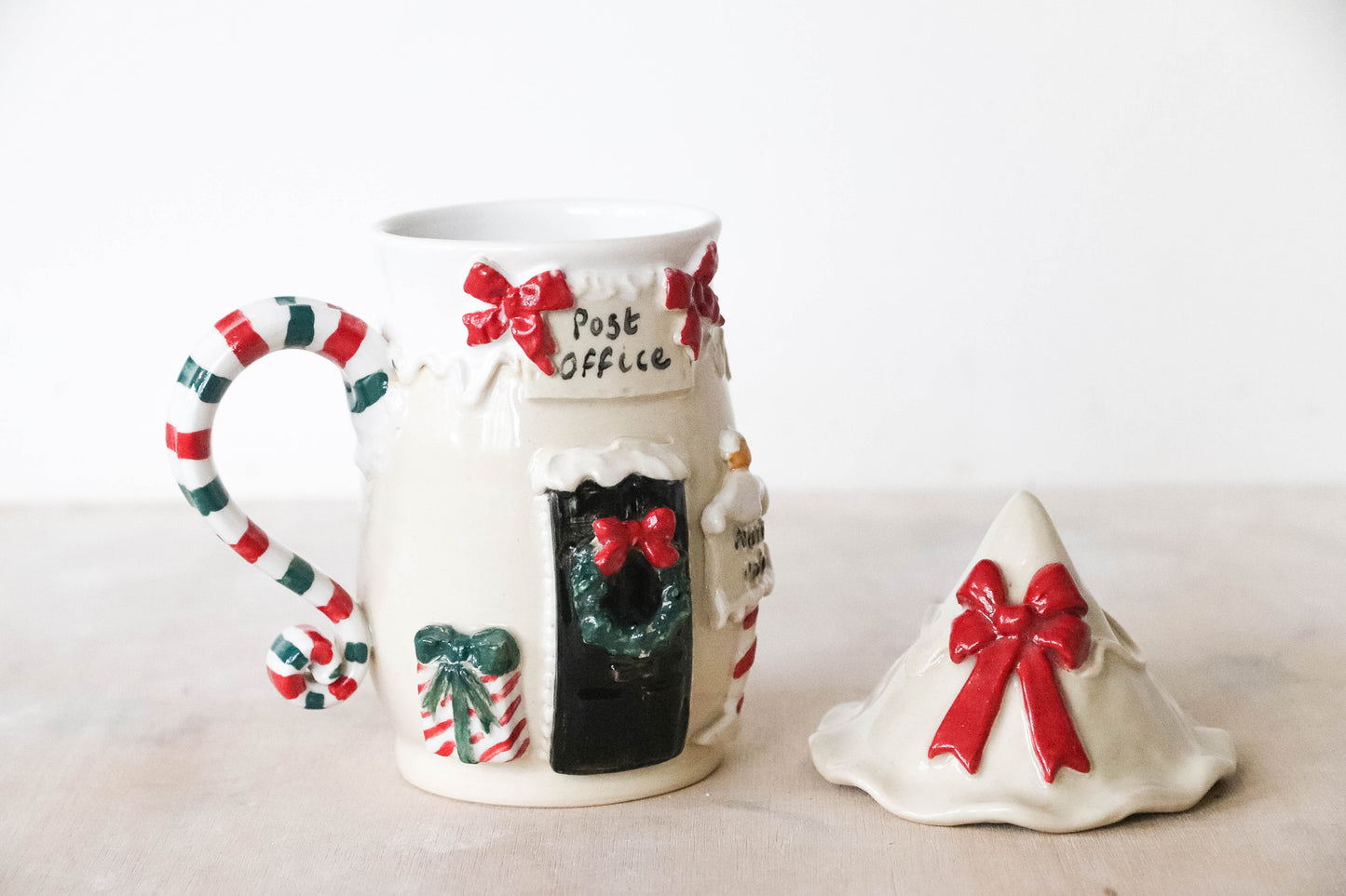 North Pole Post Office Stoneware Mug