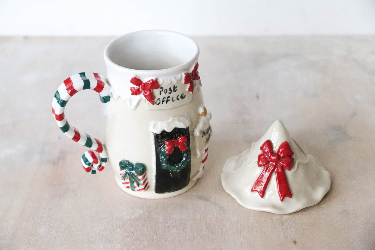 North Pole Post Office Stoneware Mug