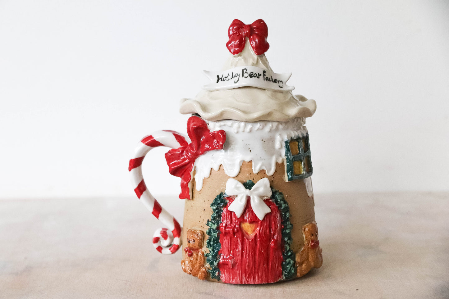 Holiday Bear Factory Stoneware Mug