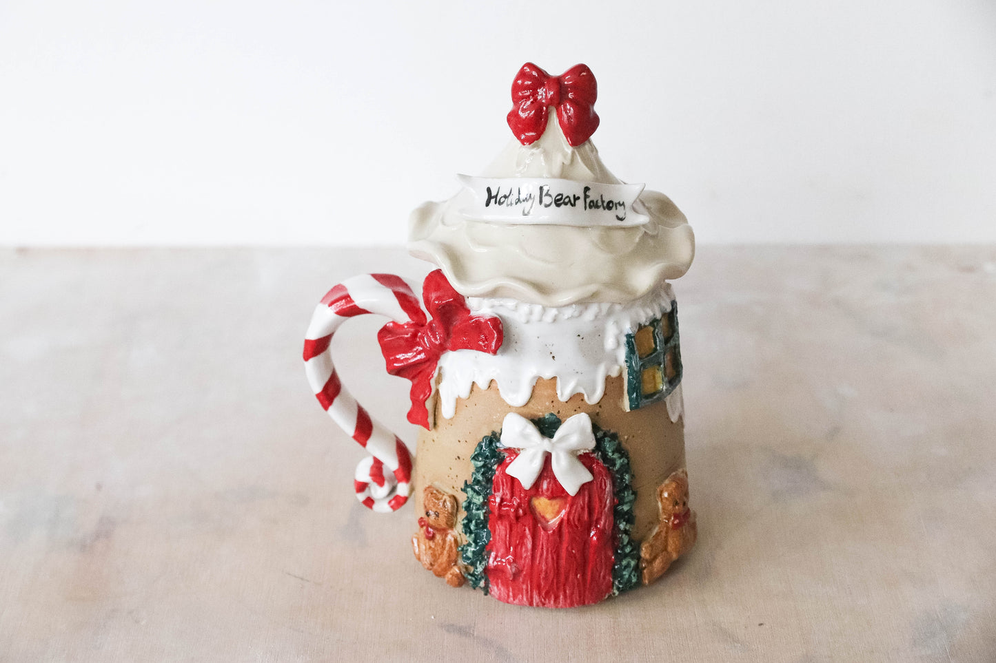 Holiday Bear Factory Stoneware Mug