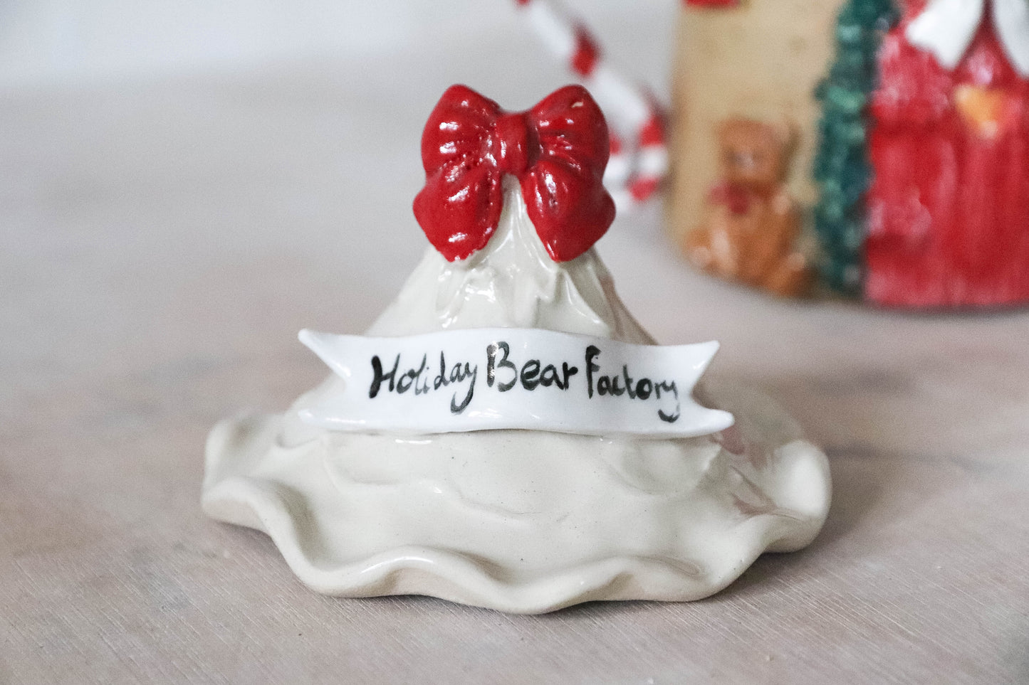 Holiday Bear Factory Stoneware Mug