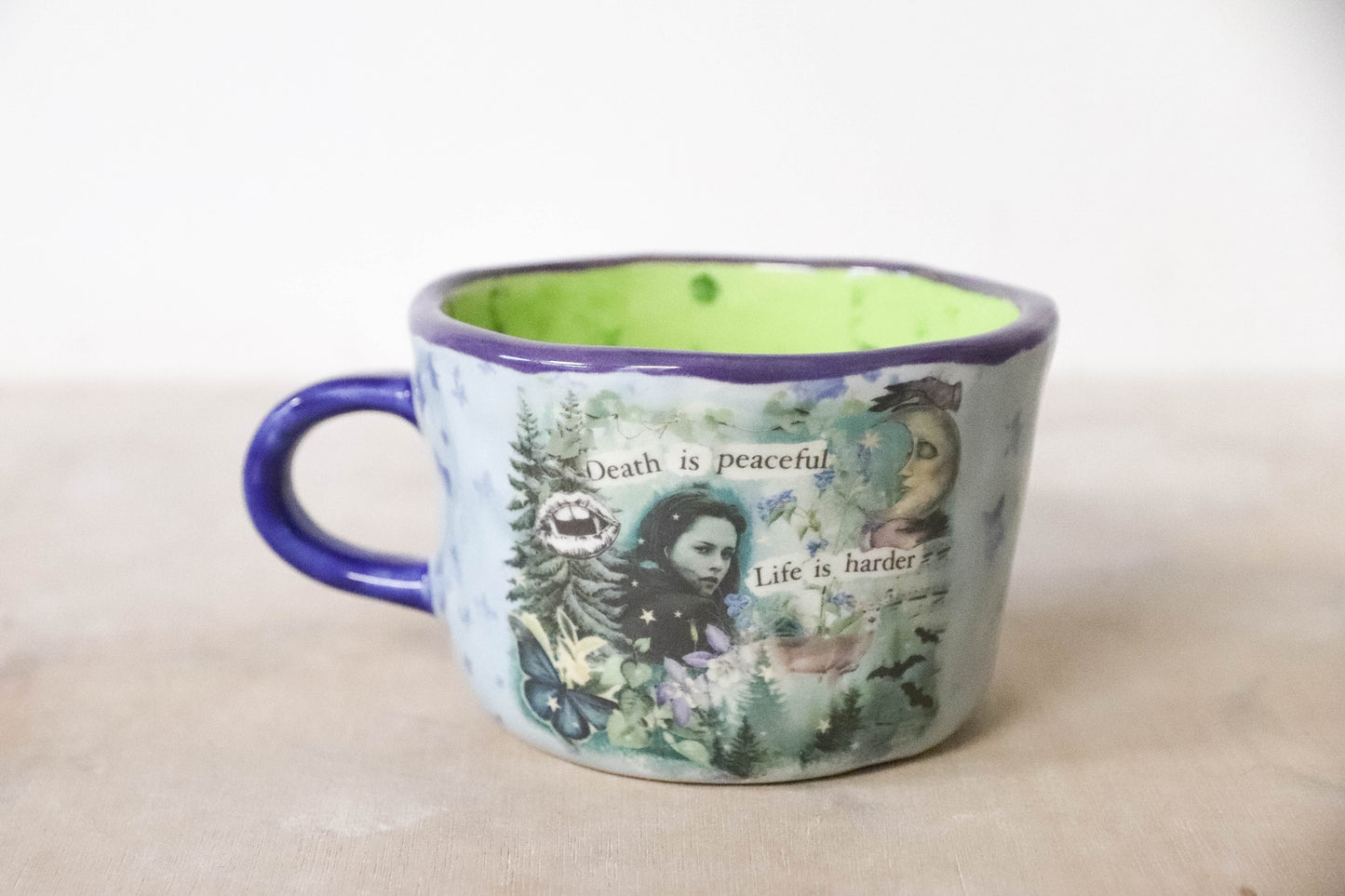 Green Blue Death Mug