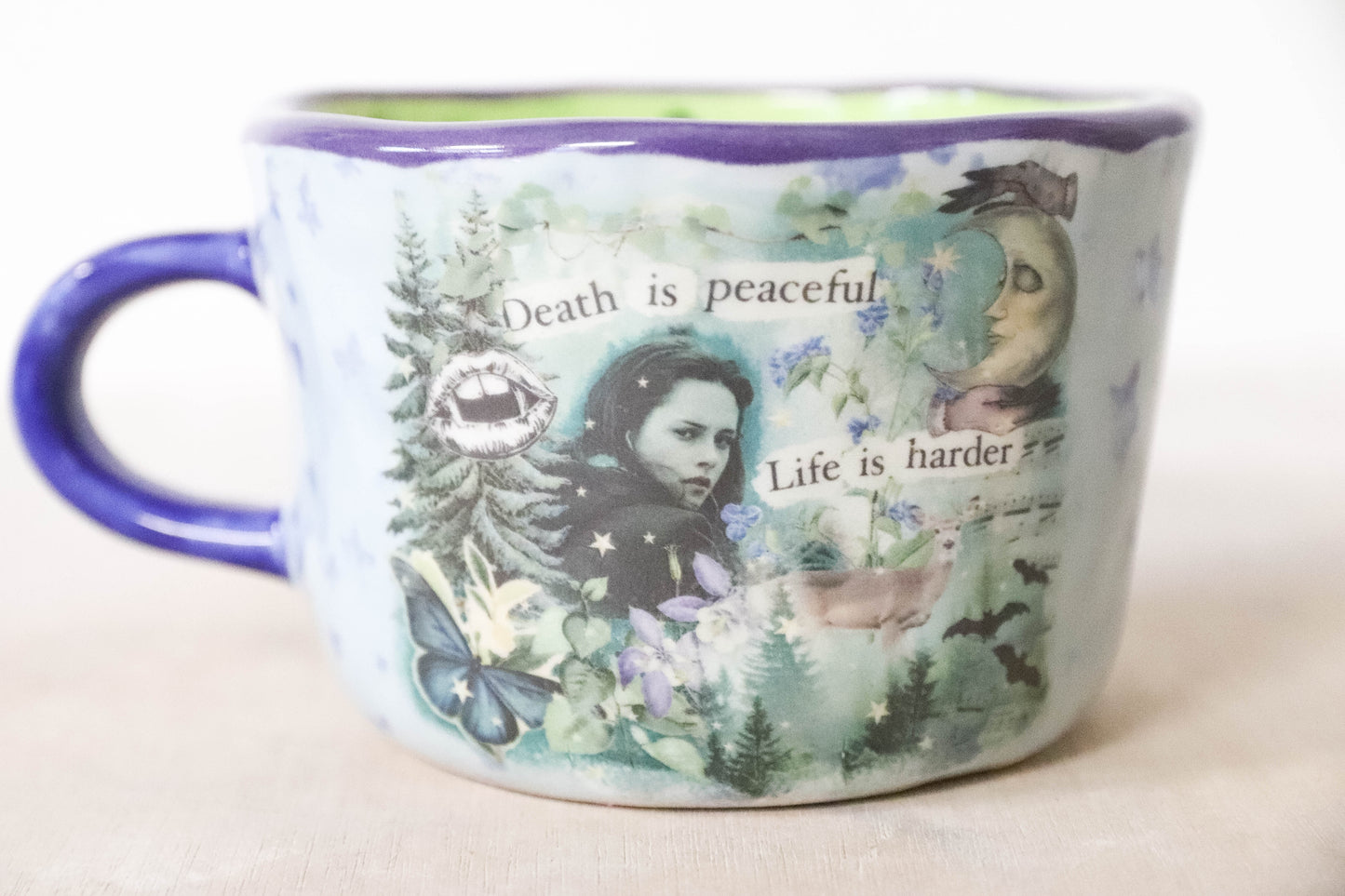 Green Blue Death Mug