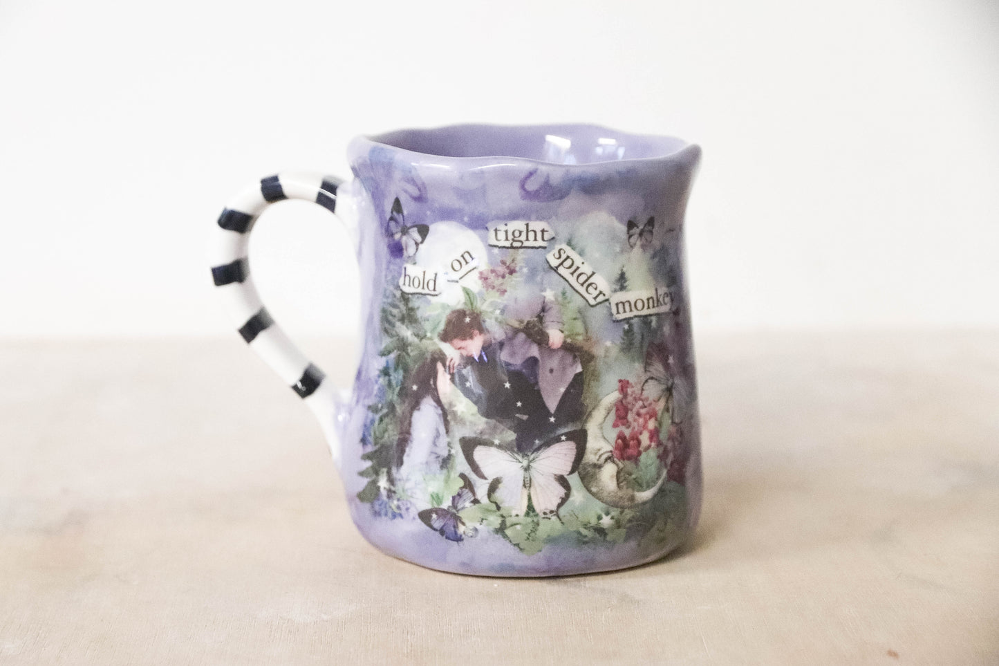 Purple Spider Monkey Mug