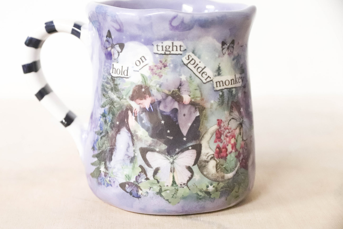 Purple Spider Monkey Mug