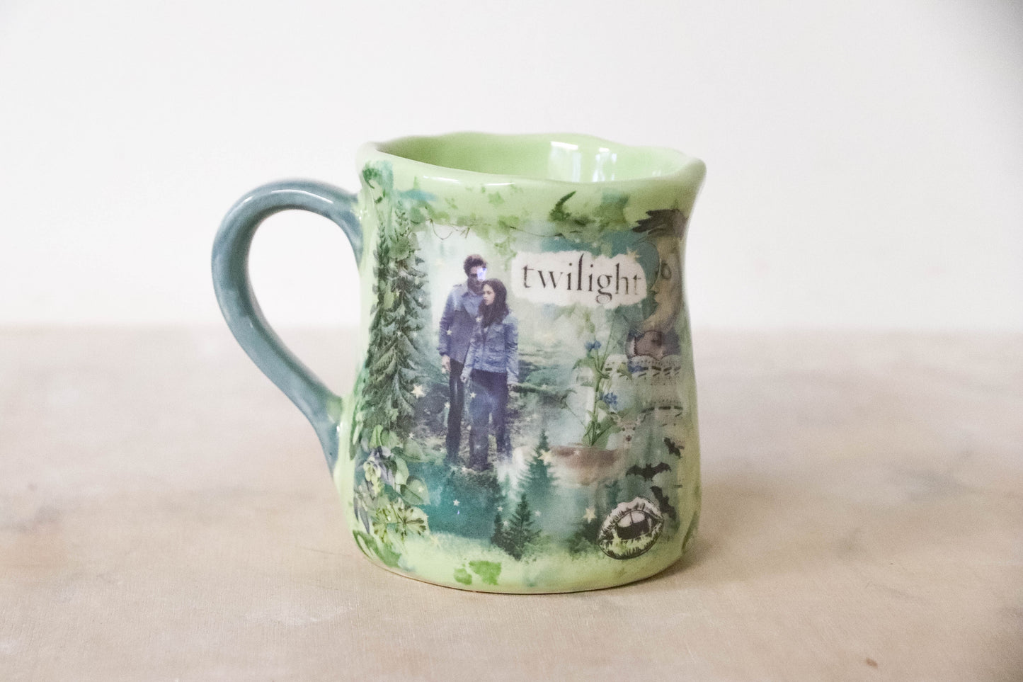 Green Twilight Forest Mug - reduced