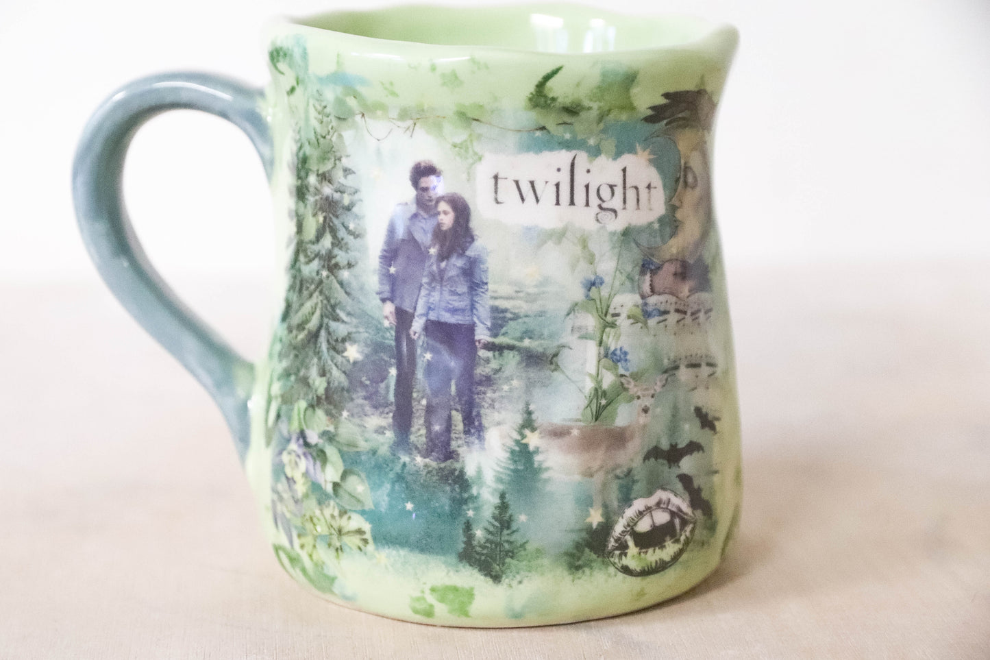 Green Twilight Forest Mug - reduced