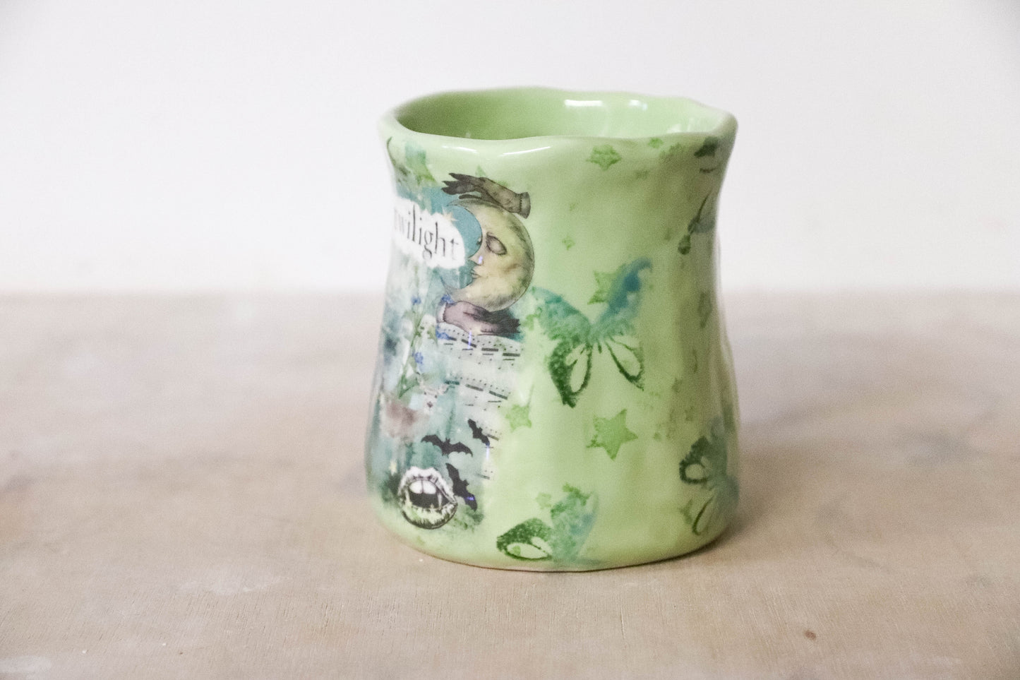 Green Twilight Forest Mug - reduced