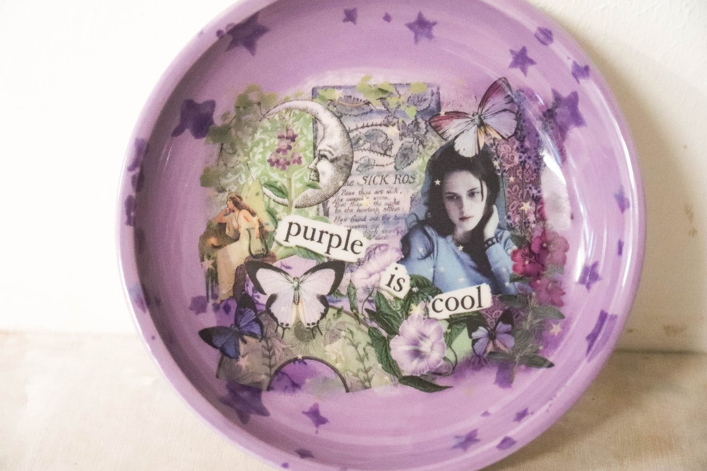 Purple is Cool Trinket Dish