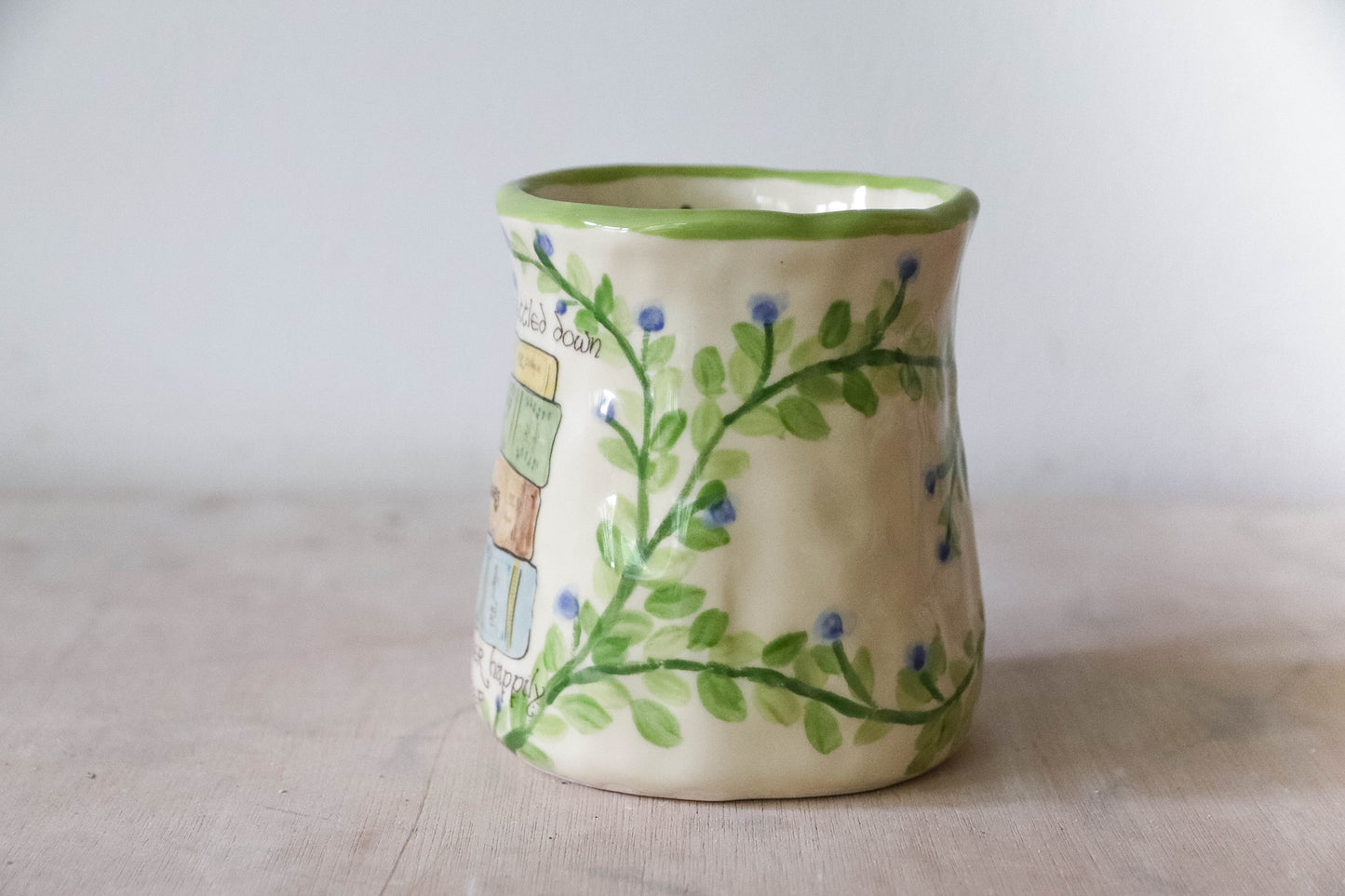 LOTR Books Ever After Tulip Mug