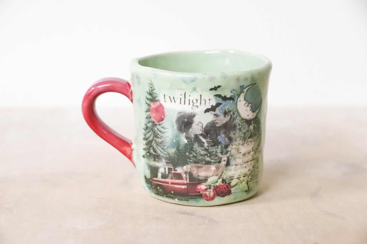 Green Twilight Small Mug