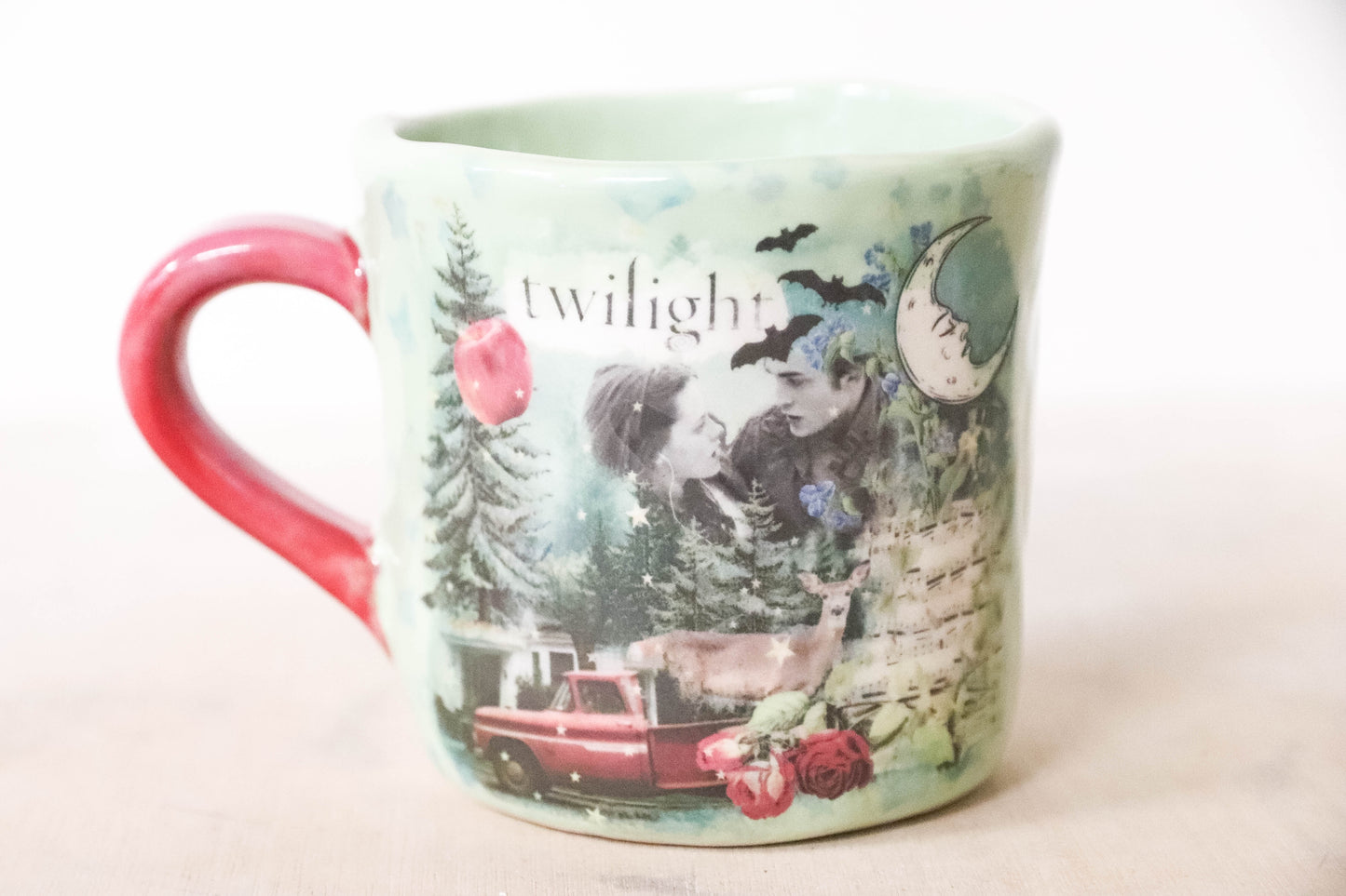 Green Twilight Small Mug