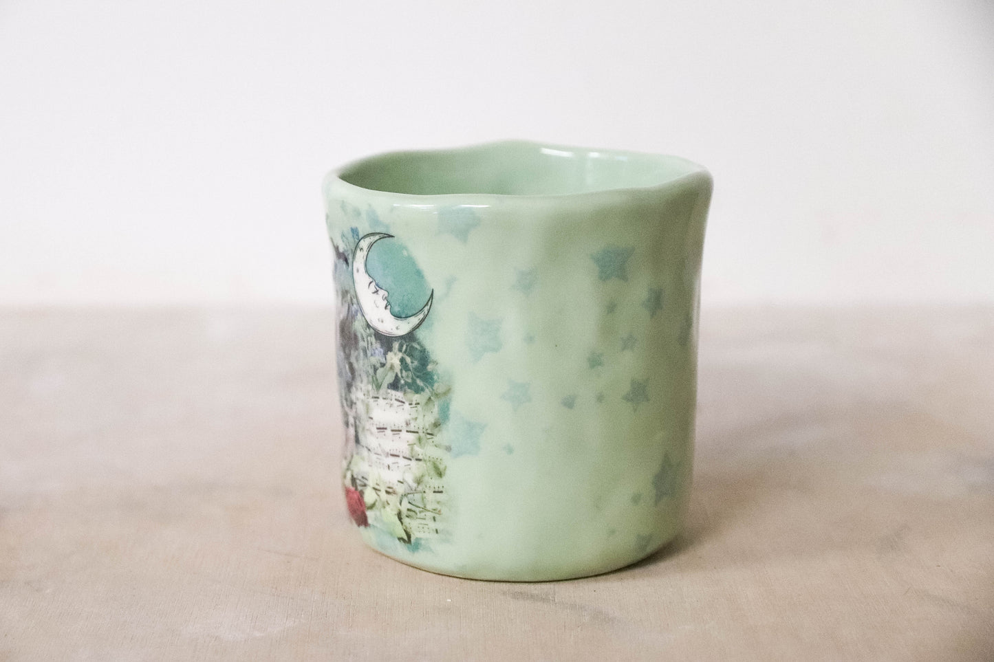 Green Twilight Small Mug