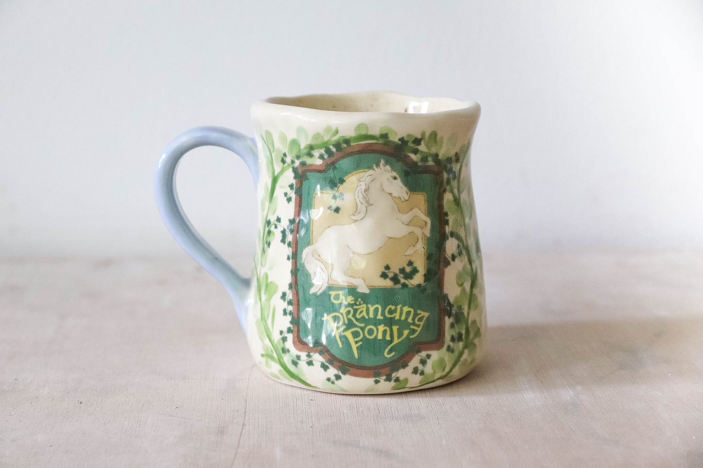 Prancing Pony Vines Tulip Mug