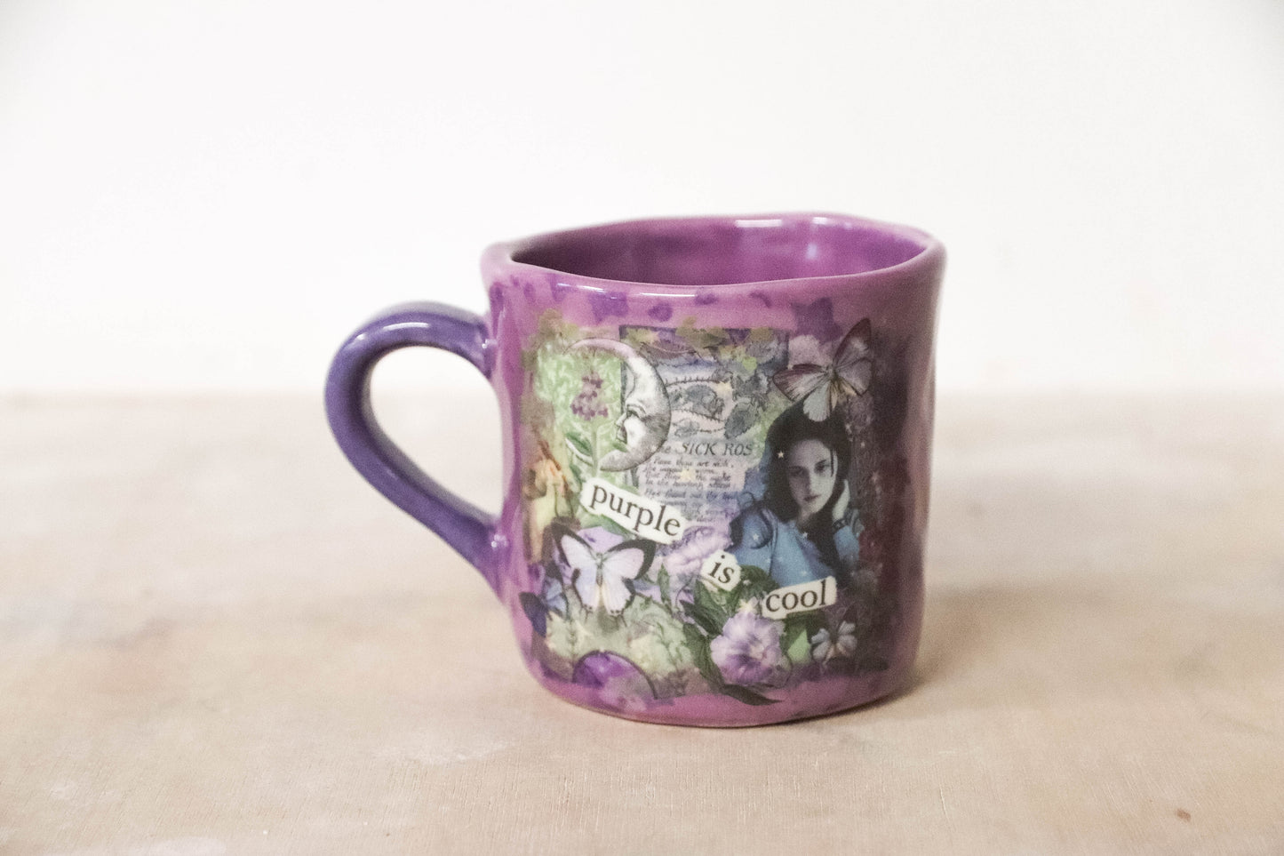 Purple is Cool Small Mug