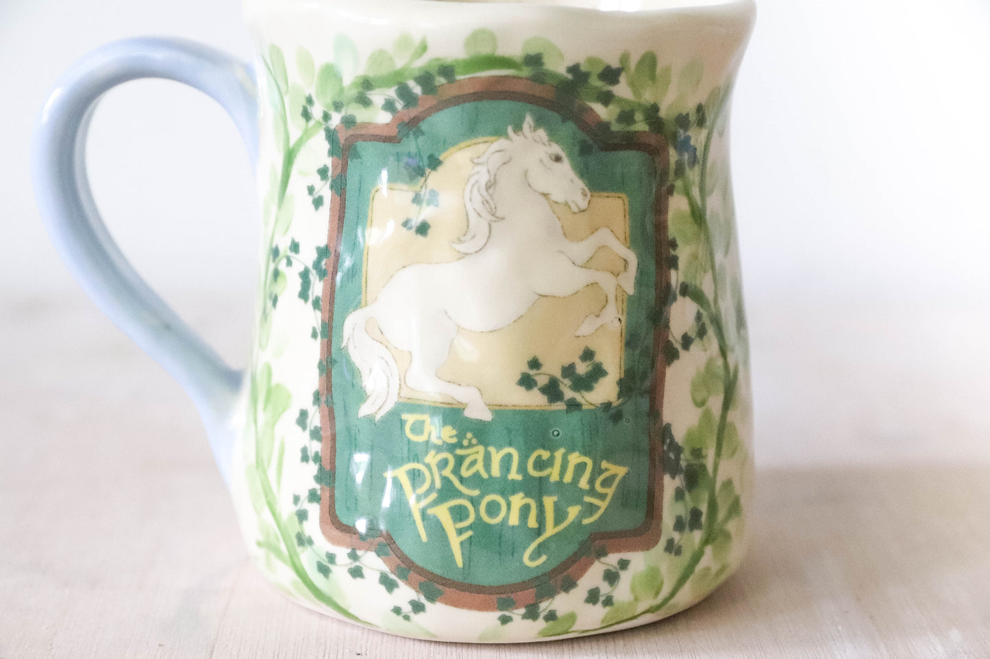 Prancing Pony Vines Tulip Mug