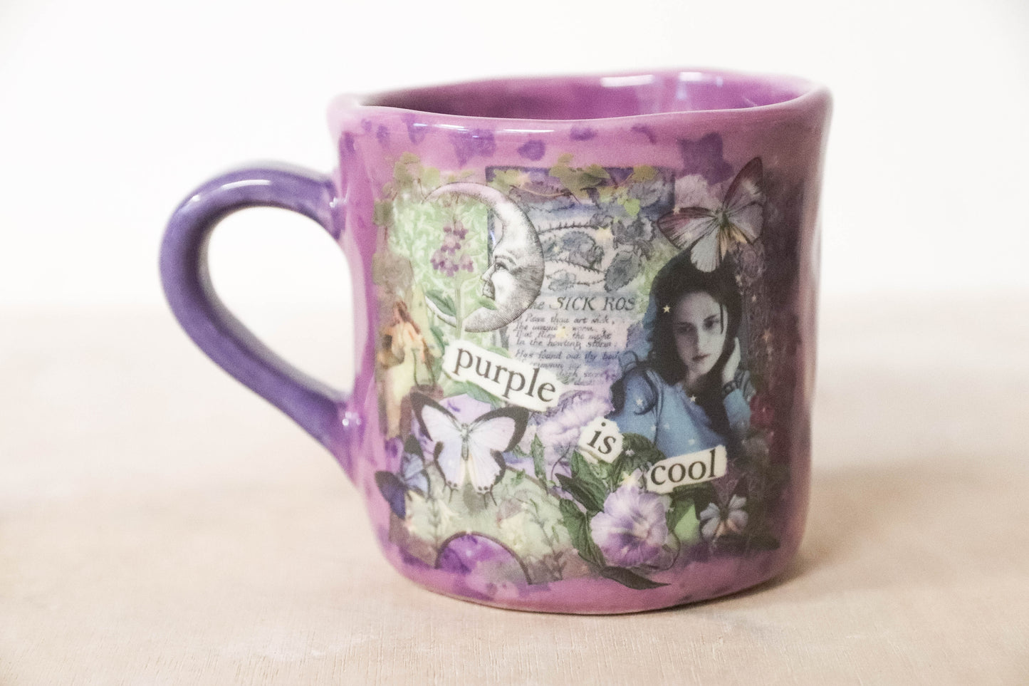 Purple is Cool Small Mug