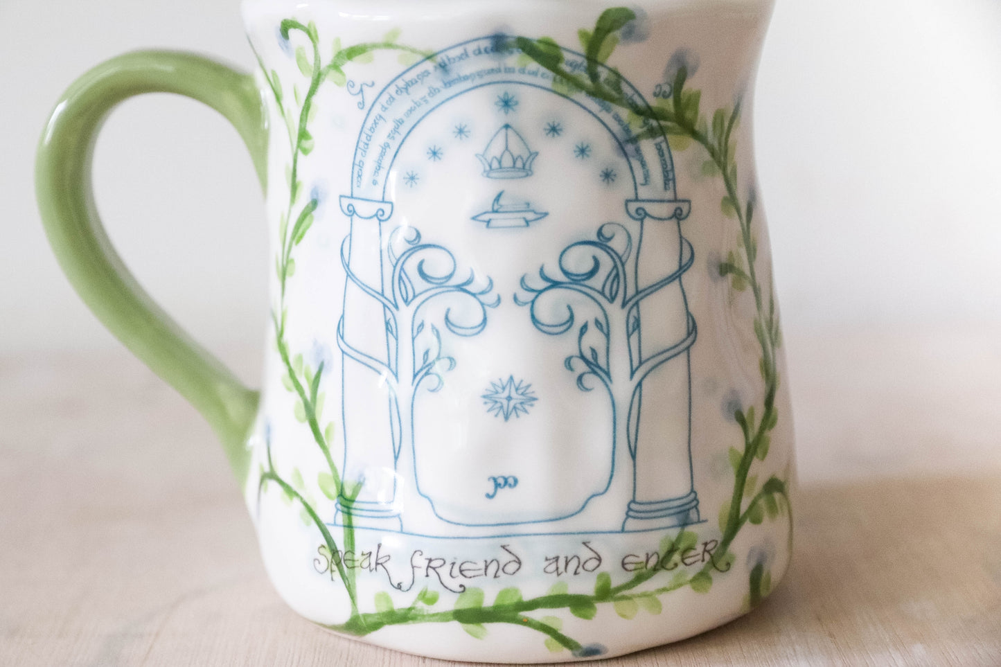 Speak Friend Tulip Mug