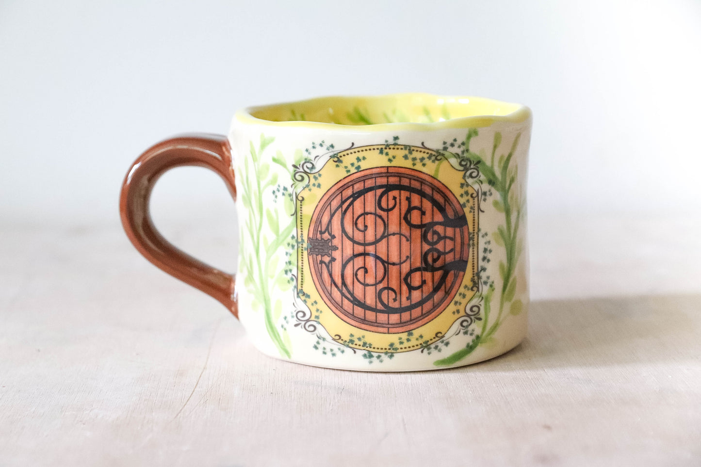 Hobbit Inside Door Mug Large