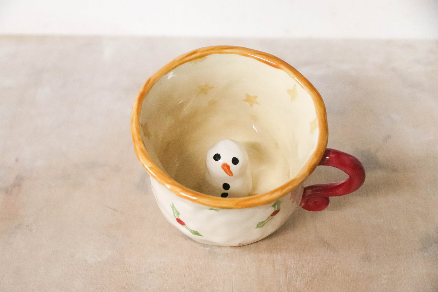 Peekaboo Snowman Home Alone Mug