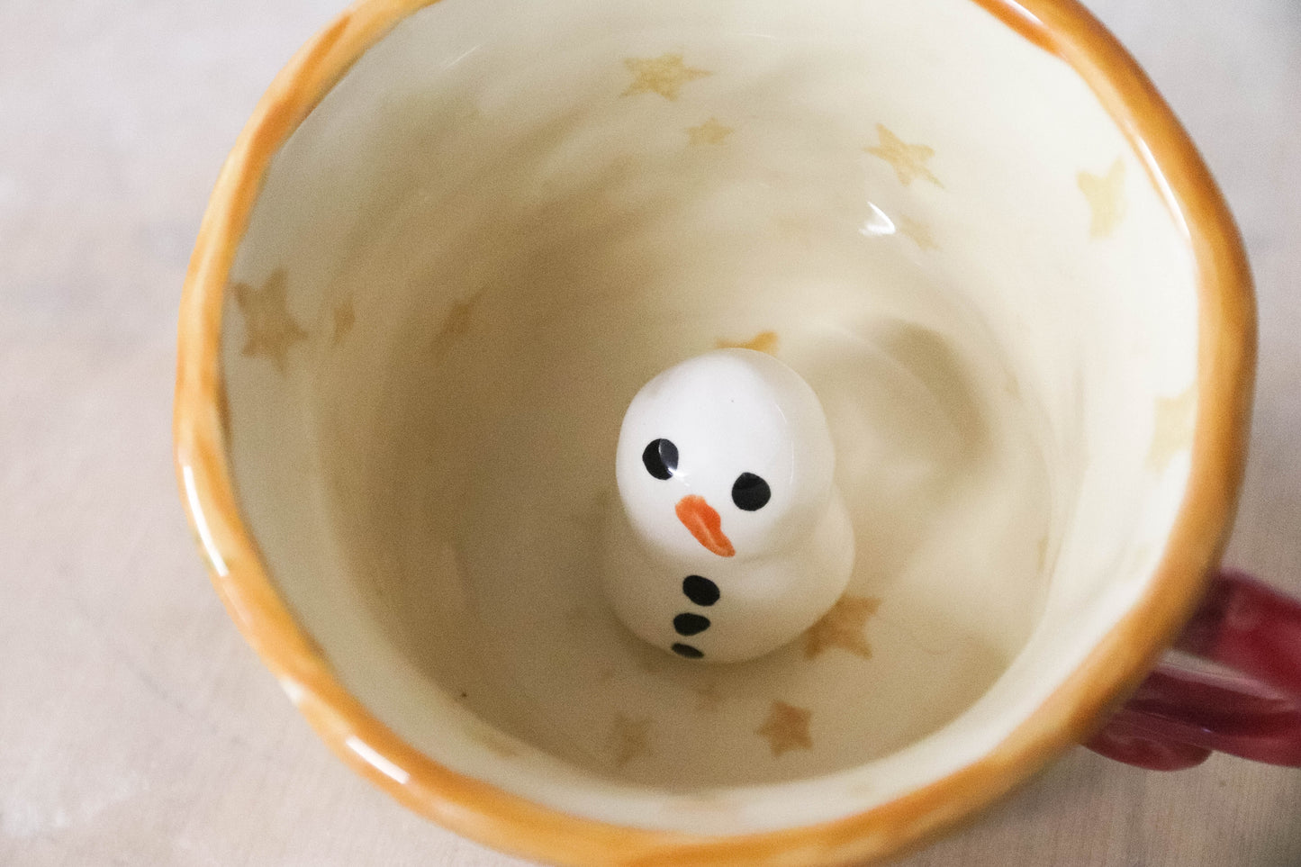 Peekaboo Snowman Home Alone Mug