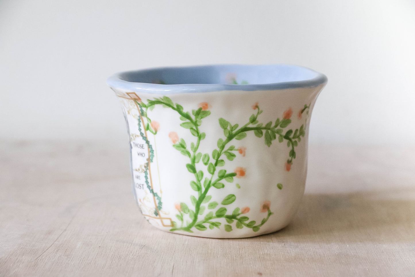 Aragorn Blue White Mug
