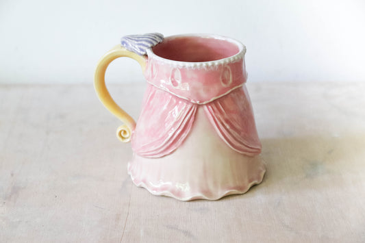 Ariel Pink Dress Stoneware Mug