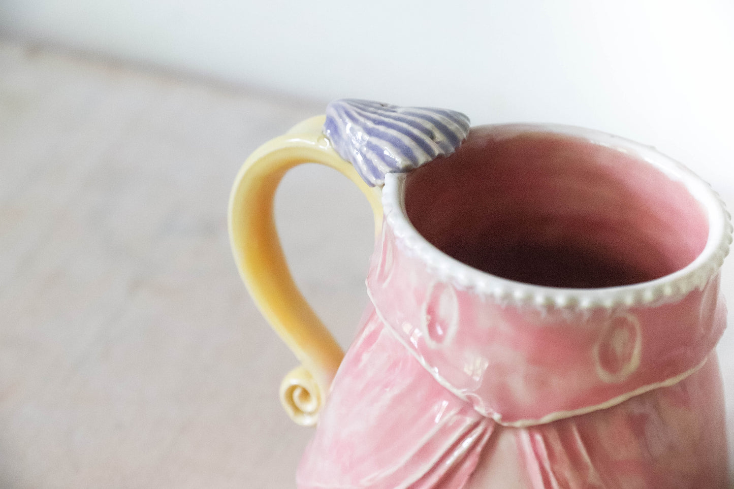 Ariel Pink Dress Stoneware Mug