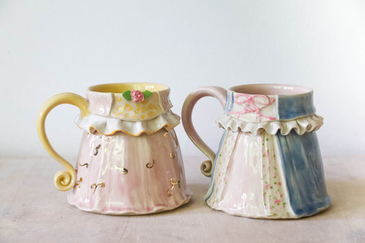 Barbie Princess and Pauper Dress Stoneware Mugs