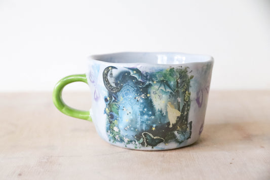 Blue Dragon Fairy Mug