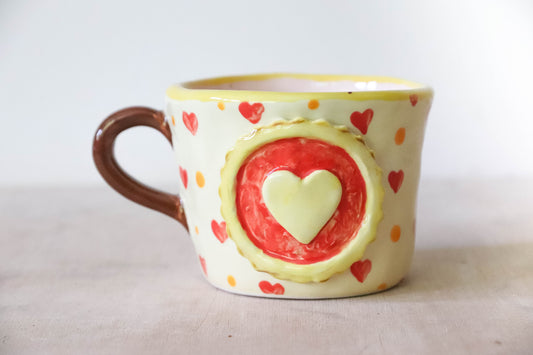 Queen of Hearts Jam Tart Mug